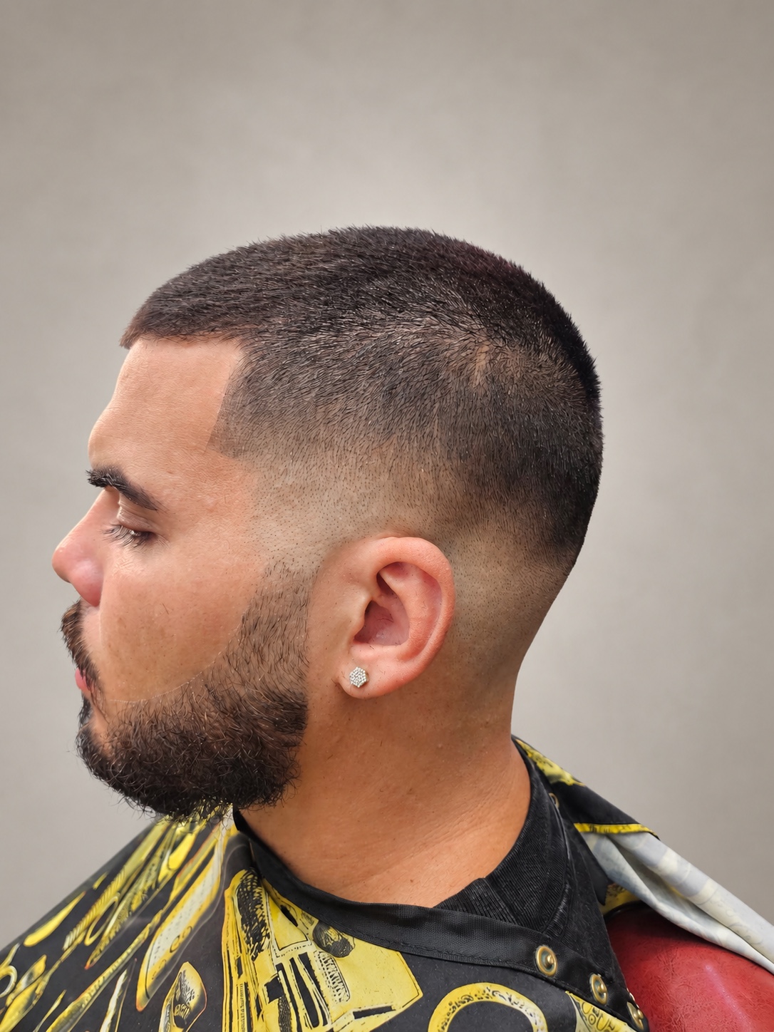 Haircut and beard
